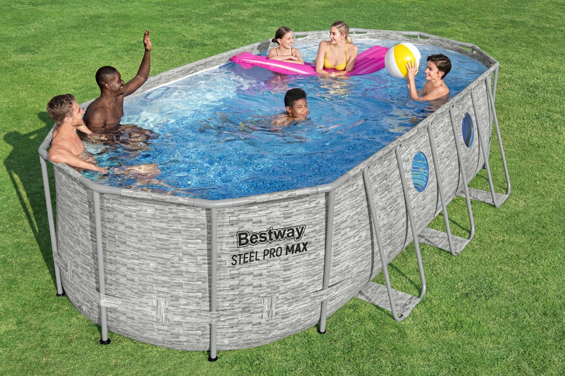 Bestway® 56716 Power Steel™ Vista Serisi Prefabrik Yer Üstü Havuz Seti
